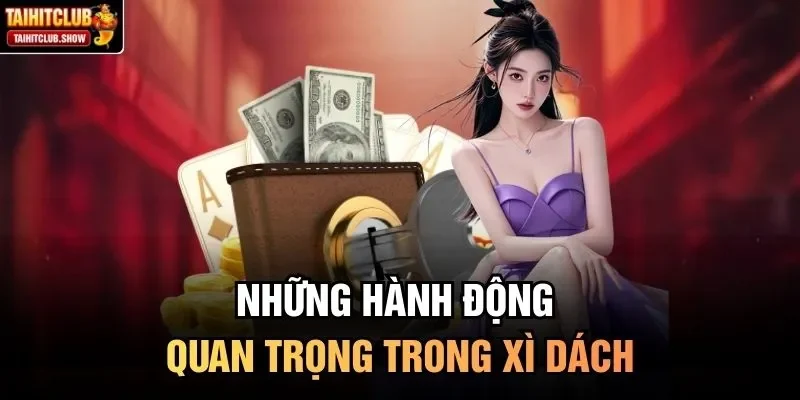 Những hành động quan trọng trong xì dách