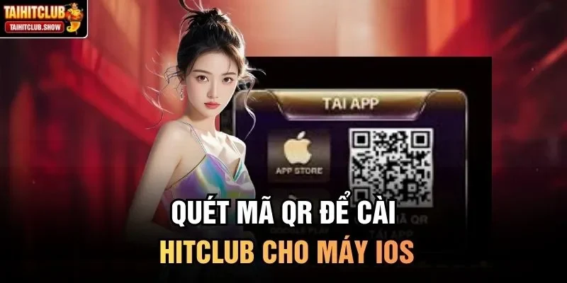 Quét mã QR để cài HitClub cho máy iOS