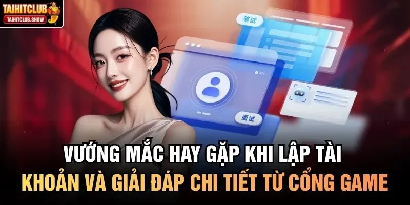 Vướng mắc hay gặp khi lập tài khoản và giải đáp chi tiết từ cổng game